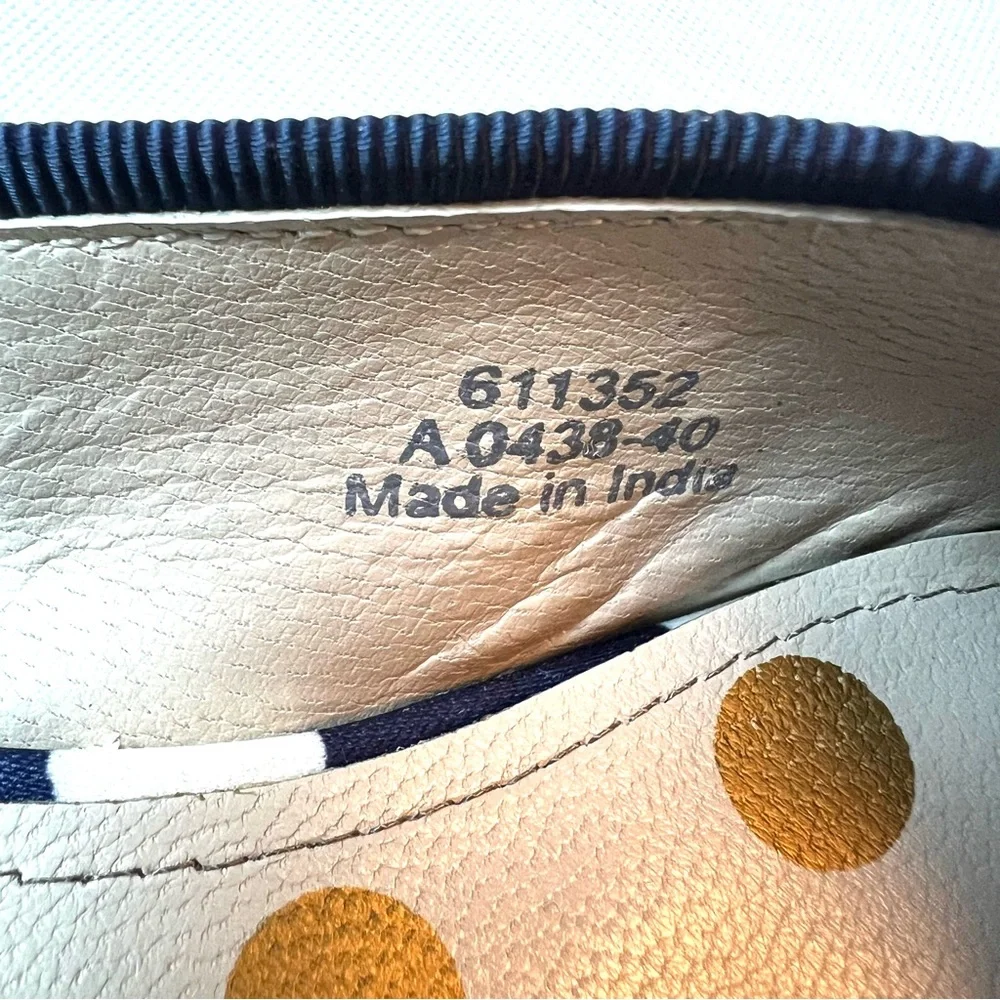 Boden Polka Dot Pointed Toe Slip On Flats - Picture 12 of 12